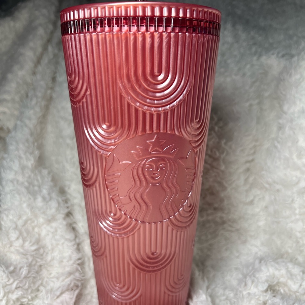 🌟STARBUCKS🌟 2023 PEARLESCENT Pink 24oz Tumbler (NWT)